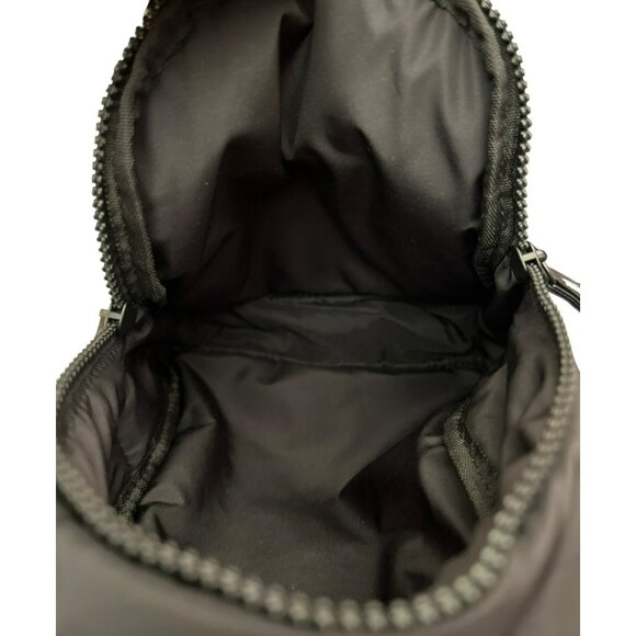 Wilo The Label Black Mini Backpack Adjustable Strap Mesh Front Pocket 12" x 8" - Picture 4 of 4